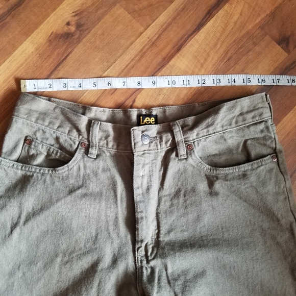 Lee Relaxed Fit Mens Jeans Color Light Brown 34x34 - Picture 8 of 9